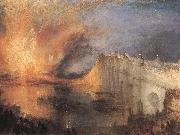 J.M.W. Turner The Burning of the Houses of Parliament Spain oil painting artist